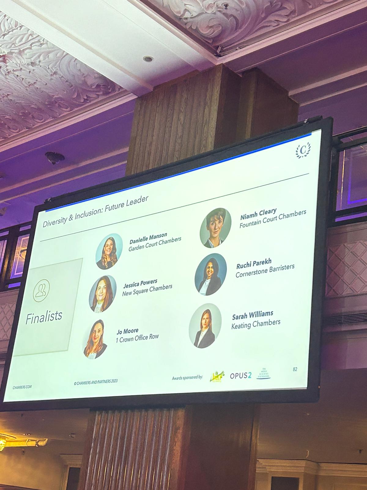 New Square wins at the Chambers UK Bar Awards 2023 | New Square Chambers