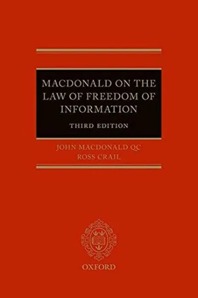 Macdonald on the Law of Freedom of Information