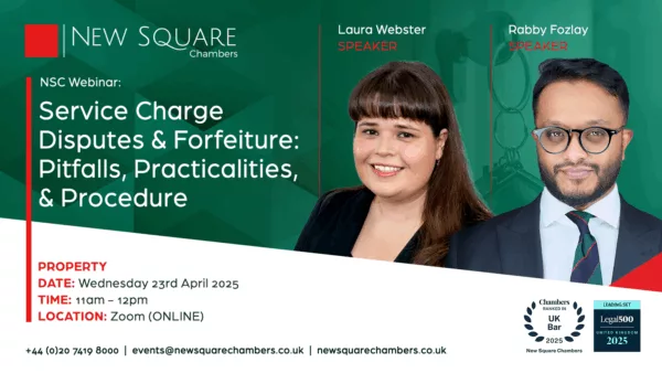 Service Charge Disputes and Forfeiture: Pitfalls, Practicalities, and Procedure