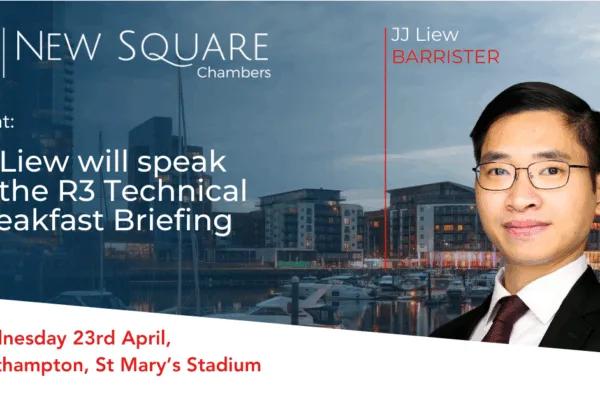 Jian Jun (JJ) Liew will be speaking at the R3 Association of Business Recovery Professionals Technical Breakfast Briefing