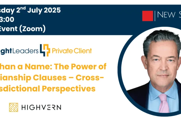 Mark Hubbard speaking at TL4 Private Client Virtual Event