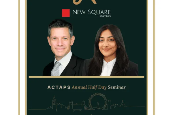 Alexander Learmonth KC & Millie Rai Speaking at ACTAPS Annual Half Day Seminar