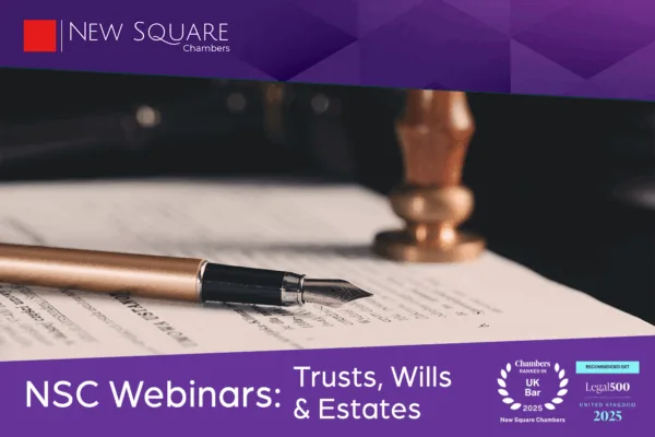 Trusts, Wills & Estates Webinar