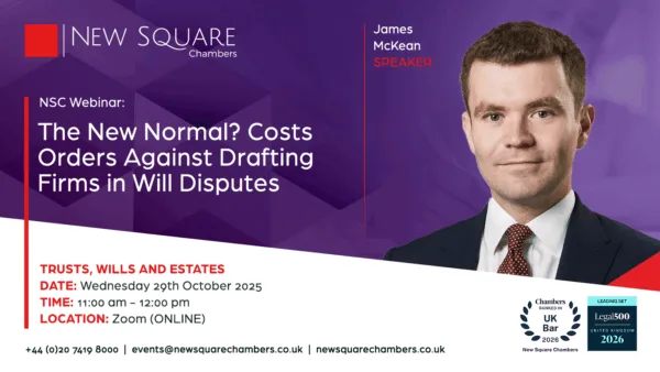 The New Normal? Costs Orders Against Drafting Firms in Will Disputes