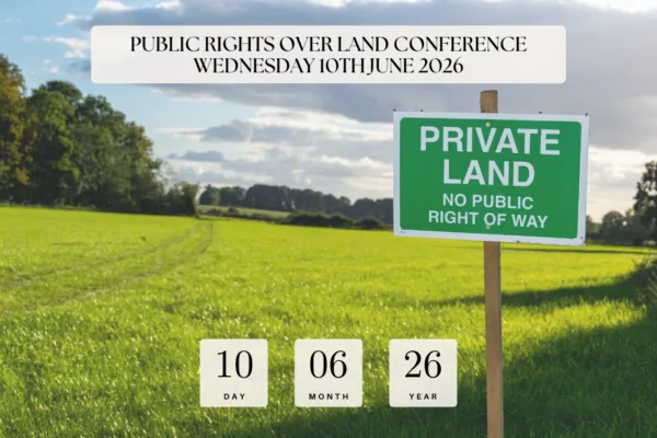 Public Rights Over Land Conference 2026