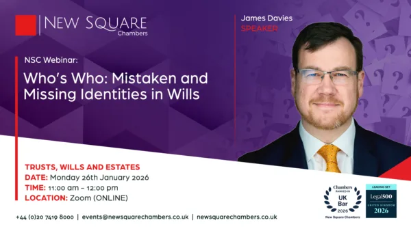 Who’s Who: Mistaken and Missing Identities in Wills