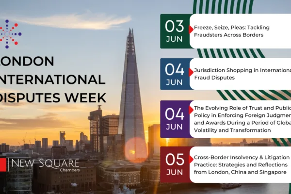 New Square Chambers are taking part in London International Disputes Week 2026