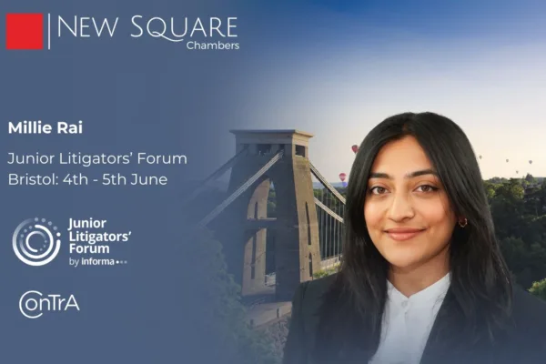 New Square Chambers are Attending and Speaking at ConTrA’s Junior Litigators’ Forum 2026