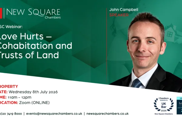 Love Hurts – Cohabitation and Trusts of Land