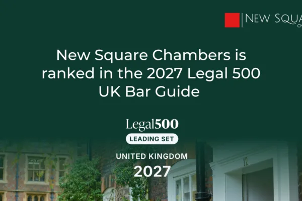 Leading Set in Legal 500 UK Bar Guide 2027